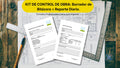 KIT DE CONTROL DE OBRA: Borrador de Bitácora + Reporte Diario.